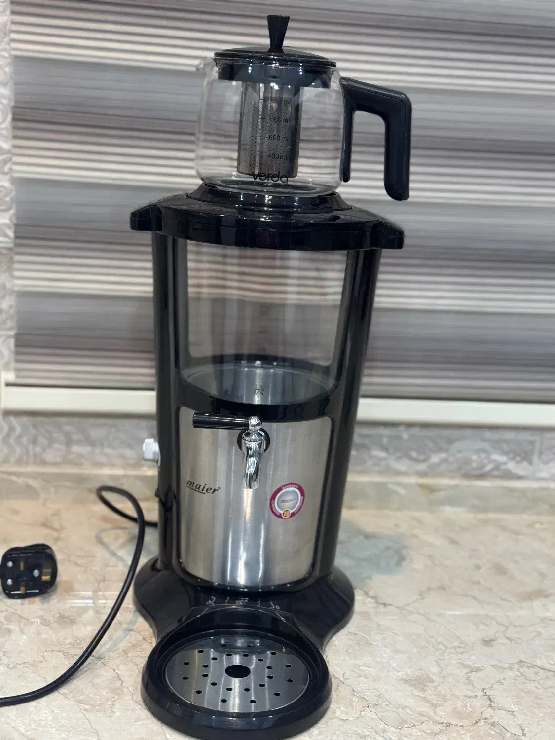 سماور برقی مایر آلمان|سماور، چایساز، قهوهساز|قم, بنیاد|دیوار