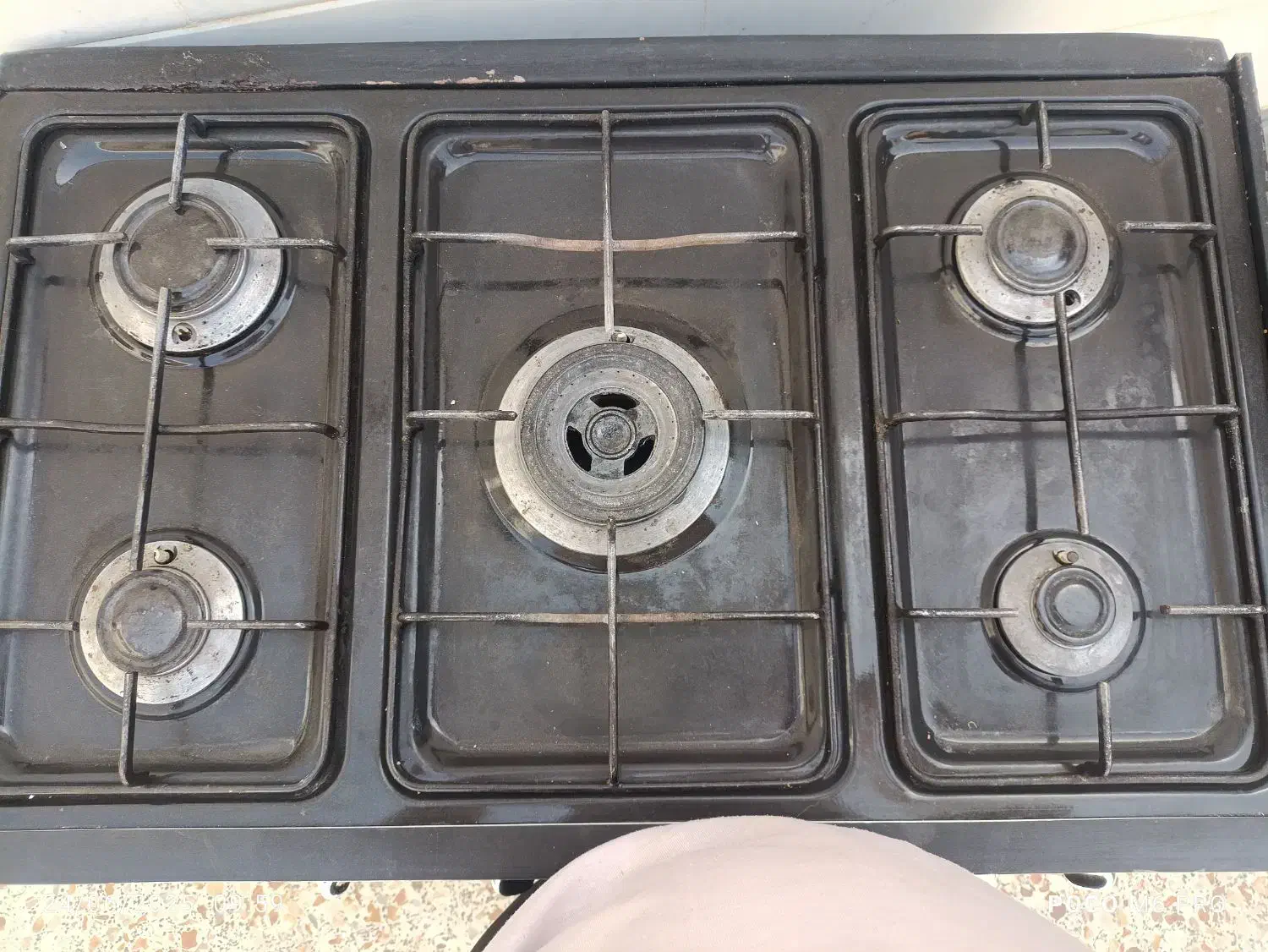 اجاق گاز پنج شعله باقیمت بسیارمناسب|اجاق گاز و لوازم برقی پخت‌وپز|کهک, |دیوار