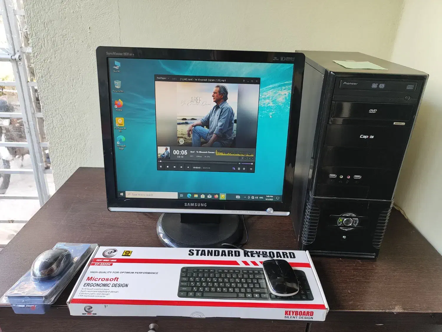 کامپیوتر i3 h81 نسل ۴ رم ۸ هارد ۵۰۰ و ssd گرافیک ۲|رایانه رومیزی|چالوس, |دیوار