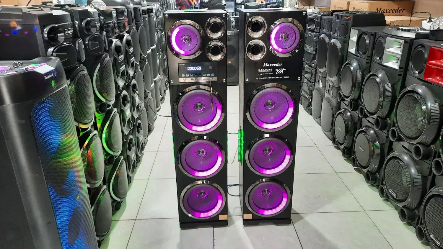 اسپیکر چراغدار مکسیدر TN112|سیستم صوتی خانگی|کرج, بنیاد|دیوار