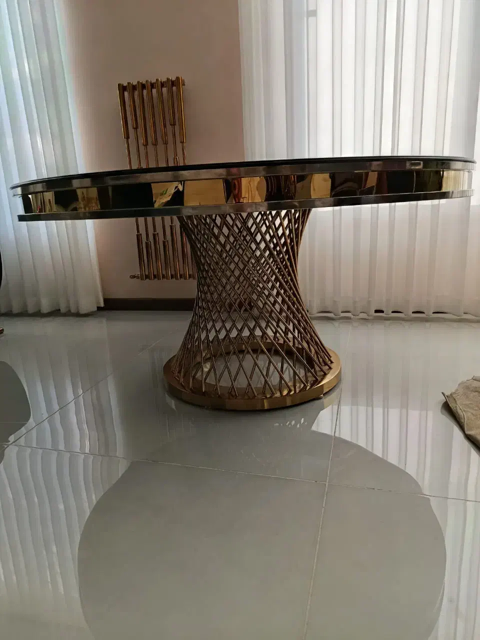 مبل استیل  ومیز نهار خوری|مبلمان خانگی و میز عسلی|شیراز, کرونی(خاتونک)|دیوار