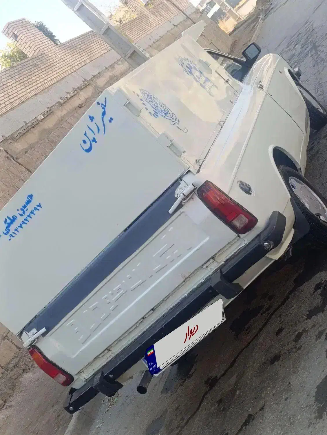 پیکان وانت خانگی شاسی پلمپ دوگانه کارخانه1388|خودرو سواری و وانت|بوکان, |دیوار