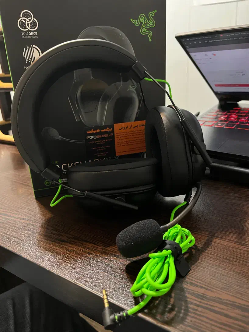 هدست Razer blackshark v2|قطعات و لوازم جانبی رایانه|تهران, اقدسیه|دیوار