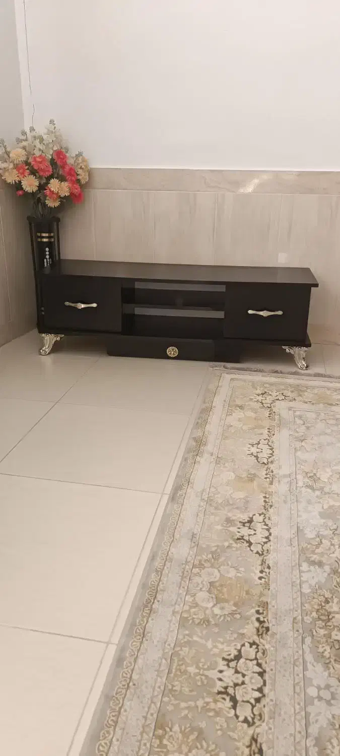 میز تلویزیون چوبی مشکی|میز تلویزیون|سردشت, |دیوار