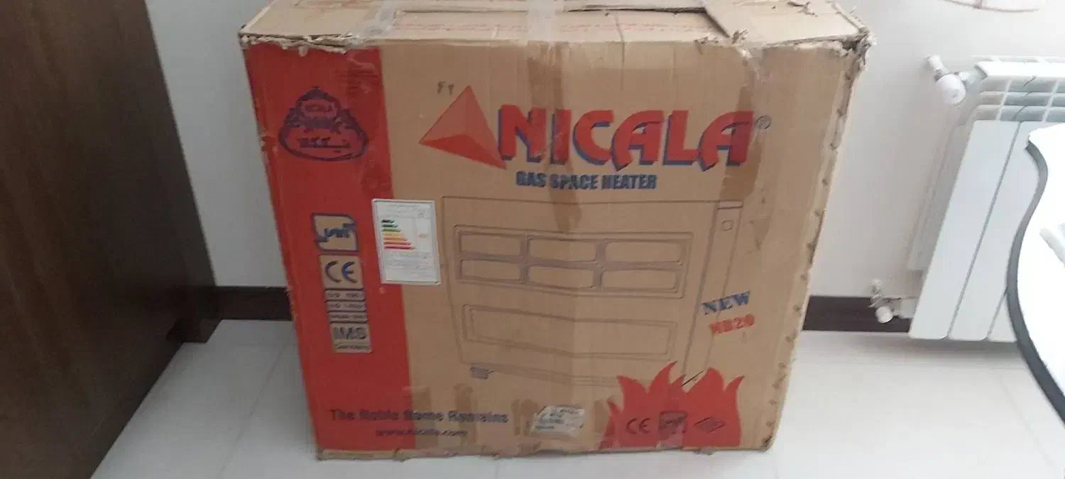 بخاری گاز سوز نیک کالا مدل مهتاب ترموکوبل دار|بخاری، هیتر، شومینه|پردیس, فاز ۸|دیوار