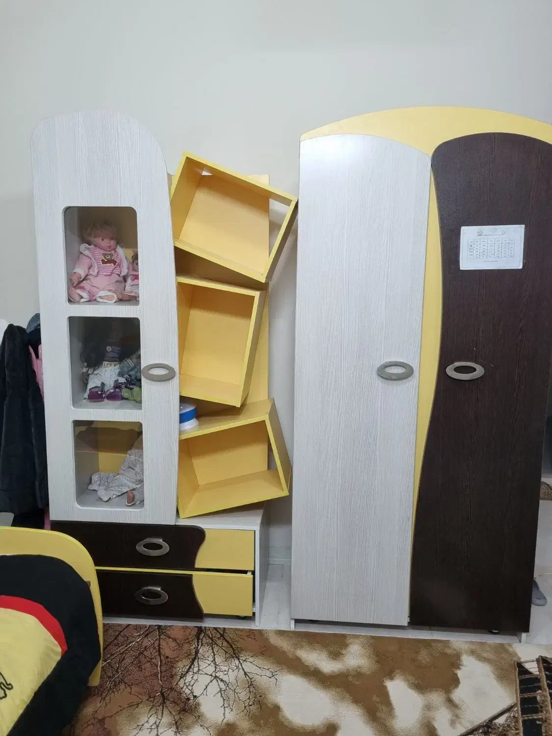 سرویس خواب کودک|تخت و سرویس خواب|شهرضا, |دیوار