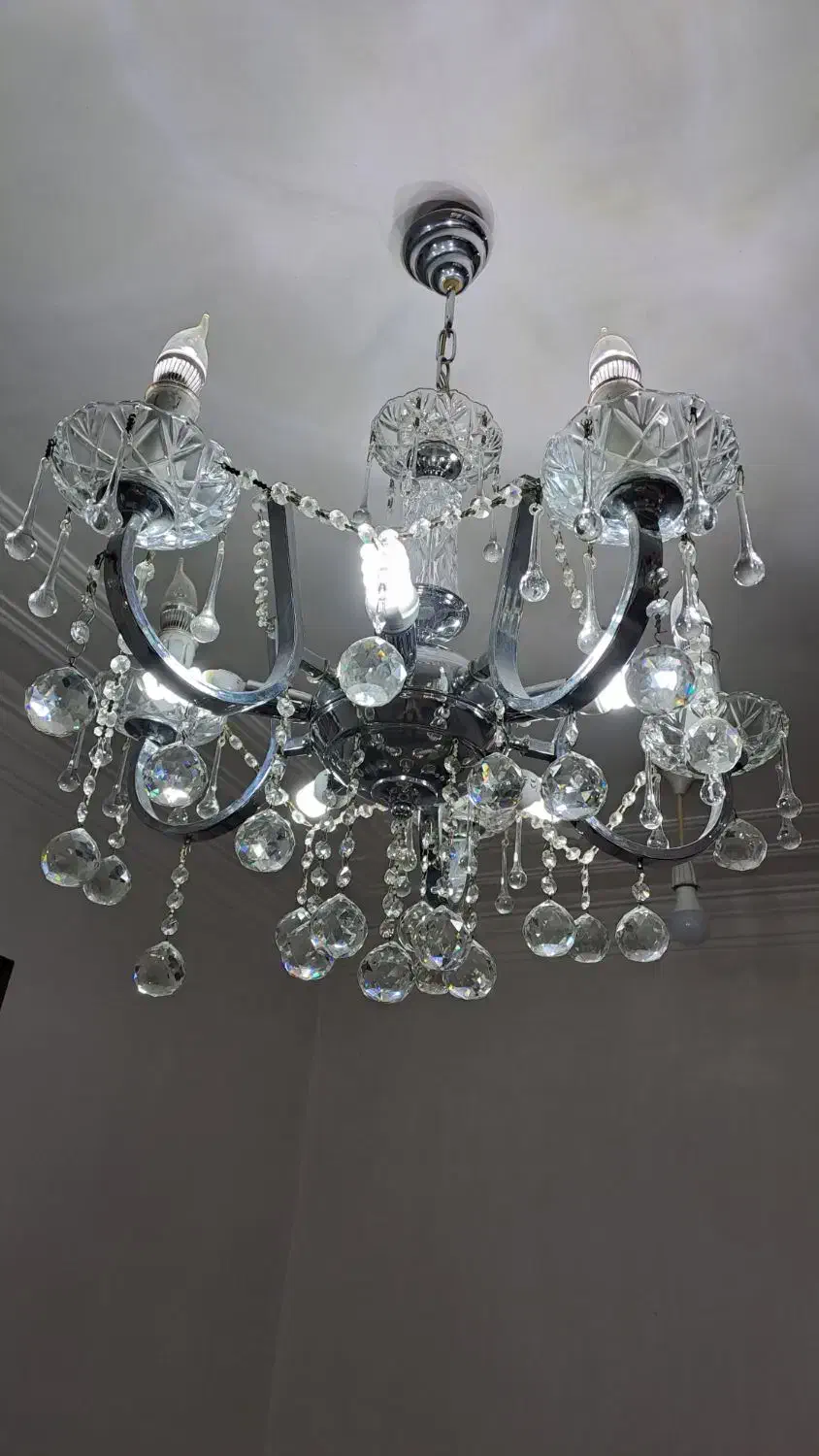 لوستر ۵ شاخ|لوستر و چراغ آویز|اهواز, کوی مهدیس|دیوار