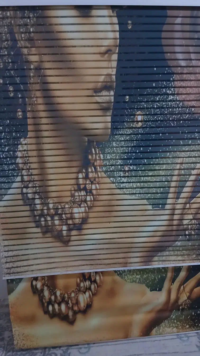 پرده زبرا ۲ تیکه|پرده، رانر، رومیزی|امیدیه, |دیوار