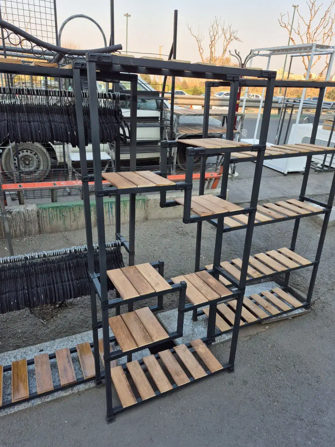 کتابخانه رگال شلف طبقاتی ۵ طبقه منظم و نامنظم|کتابخانه، شلف، قفسههای دیواری|تهران, گلچین|دیوار