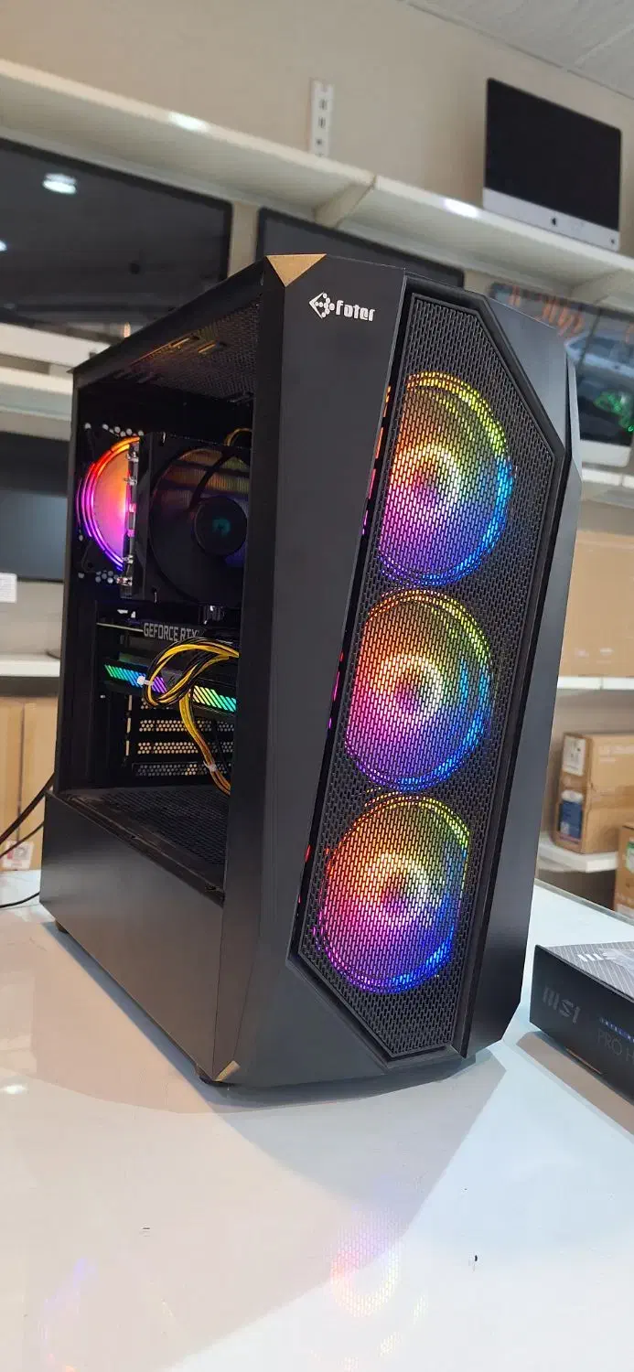 کامپیوتر نسل ۱۴ گرافیک 3060ti ROG|رایانه رومیزی|ساوه, |دیوار