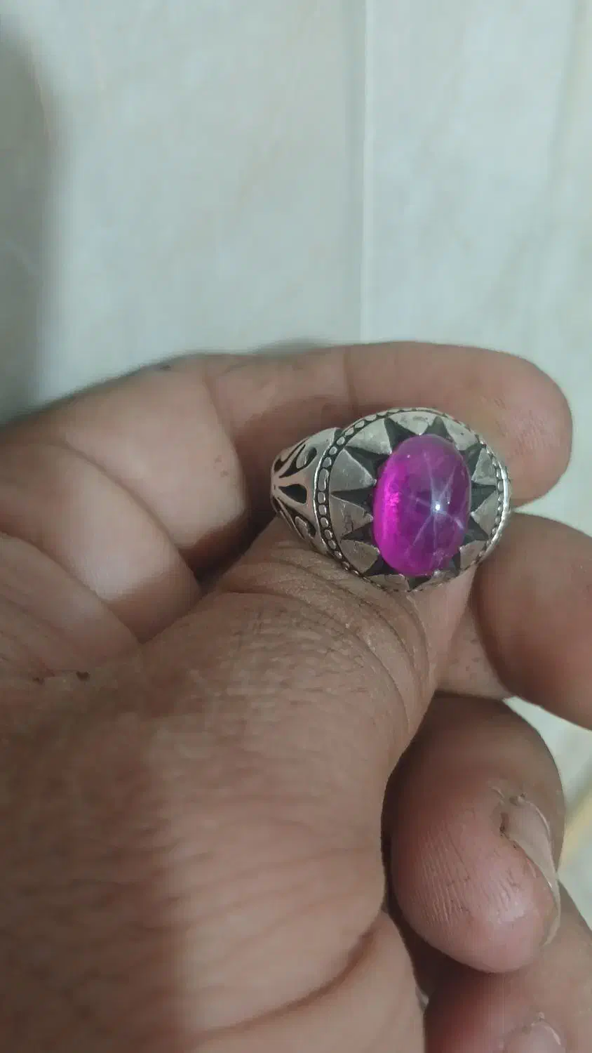 انگشتر نقره قدیمی استار اصل|جواهرات|وحیدیه, |دیوار