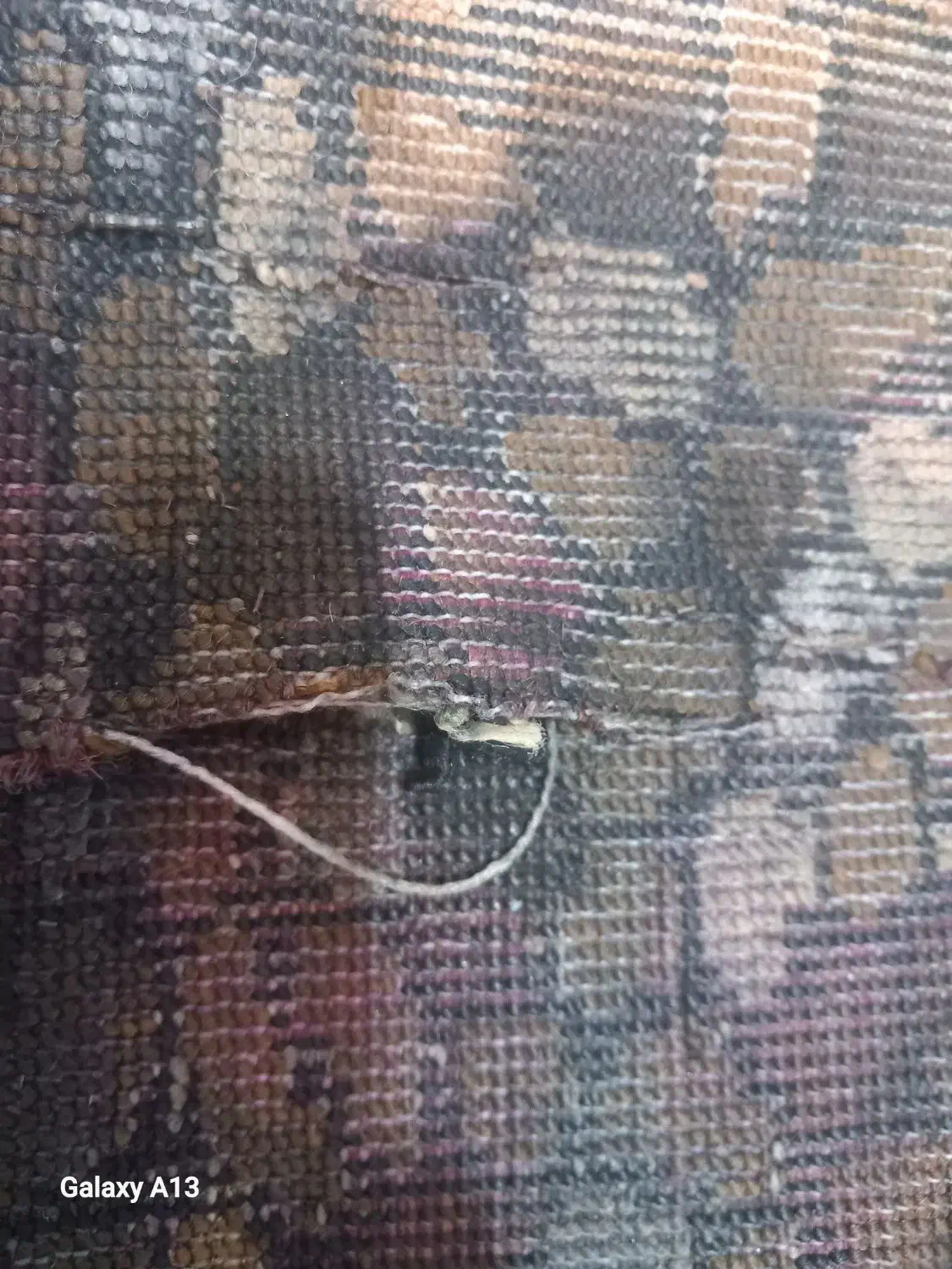 گلیم فرش پرزدار ۵متری.|گلیم، جاجیم، گبه|هرسین, |دیوار