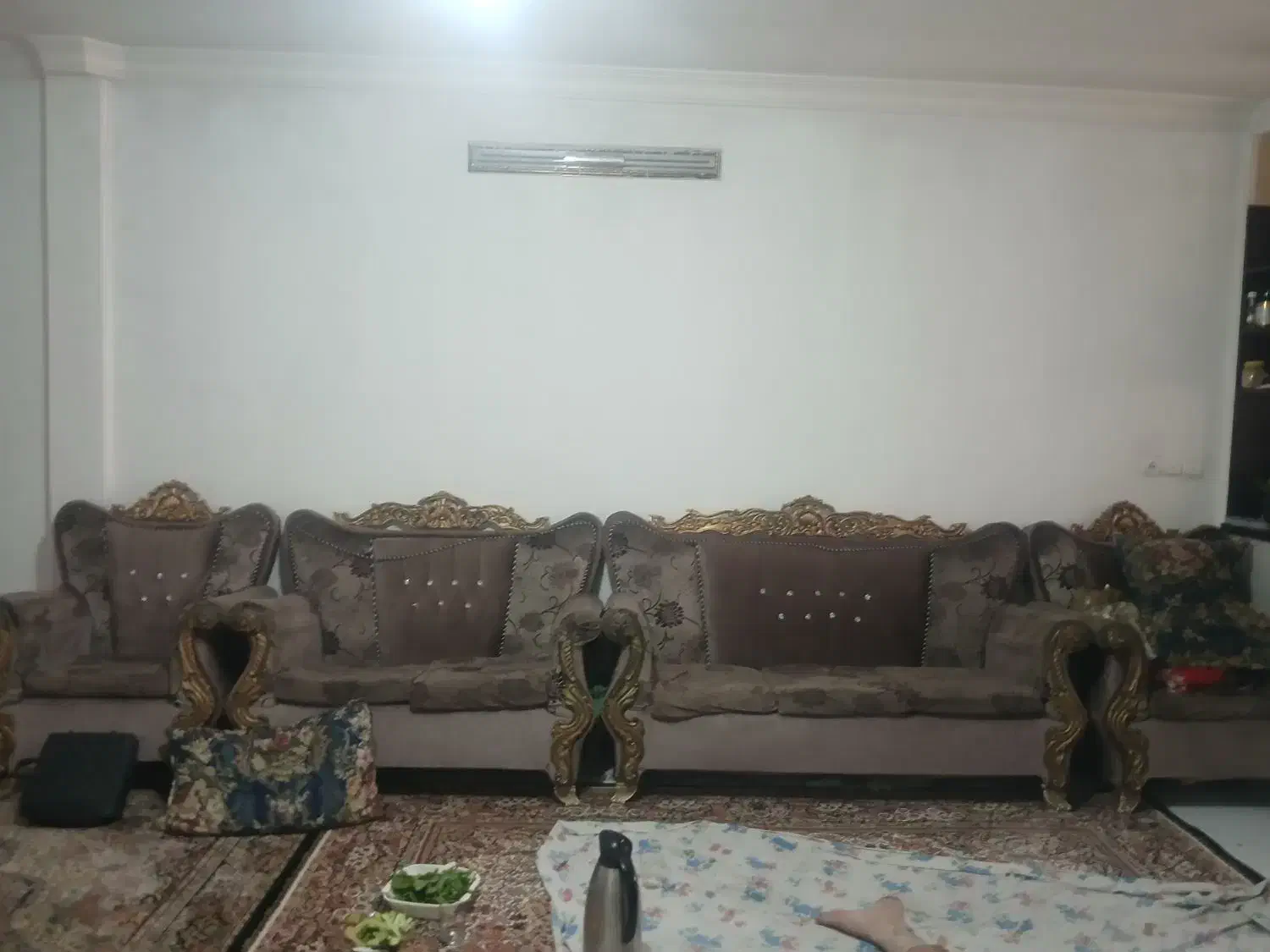 مبل هفت نفره سلطنتی|مبلمان خانگی و میز عسلی|کهریزک, |دیوار