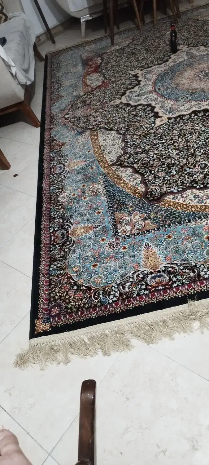 فرش 9 متری تمیز بدون لک|فرش|سمنان, |دیوار