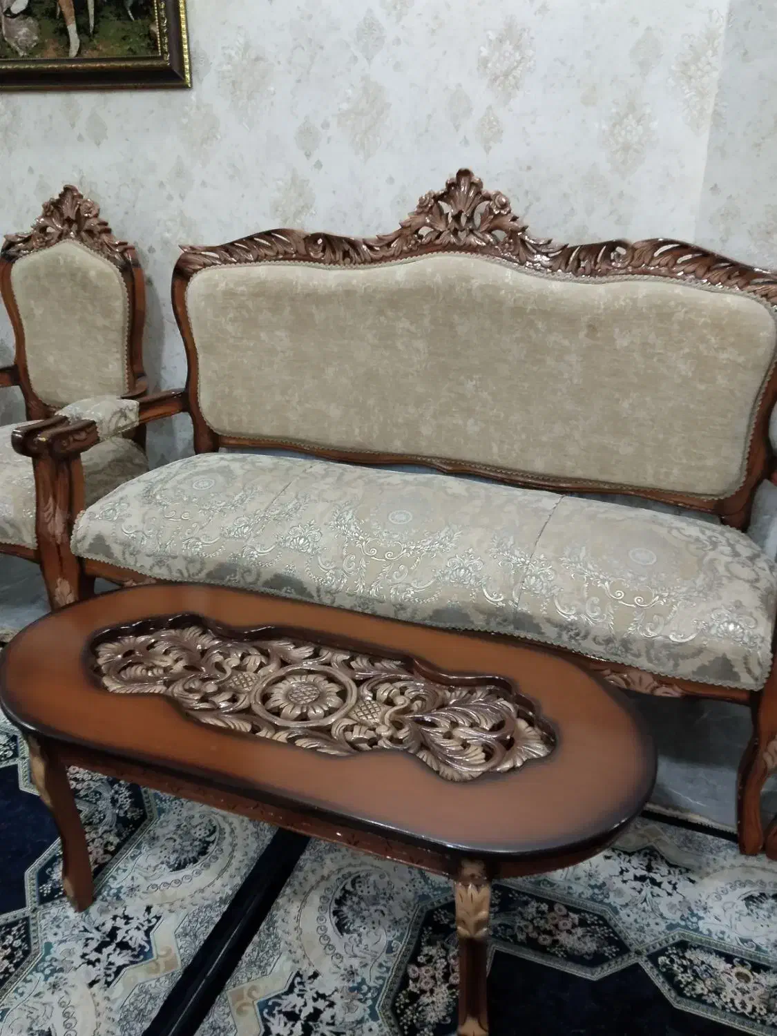 مبلمان کلاسیک|مبلمان خانگی و میز عسلی|تهران, دولتخواه جنوبی|دیوار