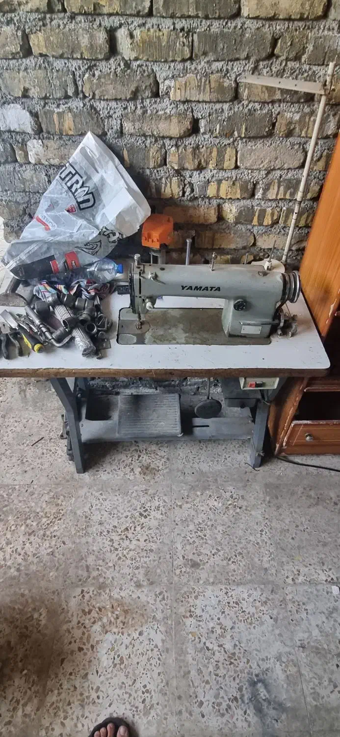 چرخ خیاطی صنعتی yamata ژاپن|چرخ خیاطی و ریسندگی|خمینیشهر, |دیوار