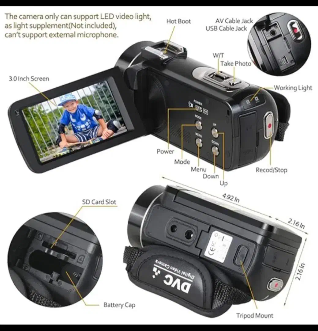 دوربین ۴ک|دوربین عکاسی و فیلمبرداری|بندر ماهشهر, |دیوار