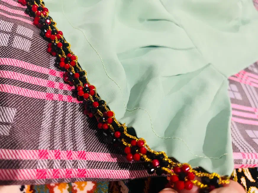 پیراهن بندری ملیلهکاری در حد نو|لباس|بندرعباس, |دیوار