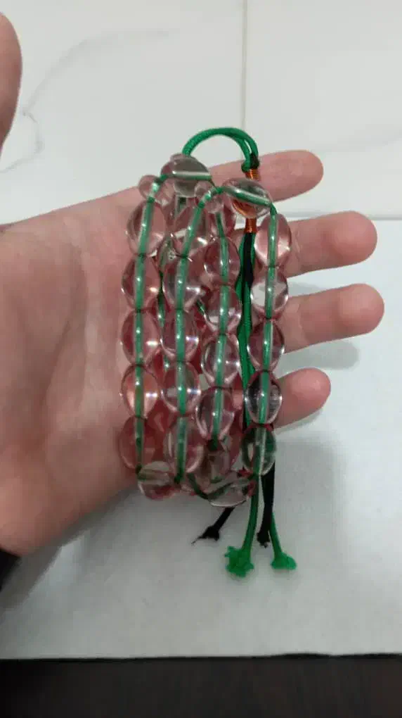 تسبیح سندلوس نباتی قیچی . تسبیح سندلوس 35عددی .|جواهرات|سقز, |دیوار