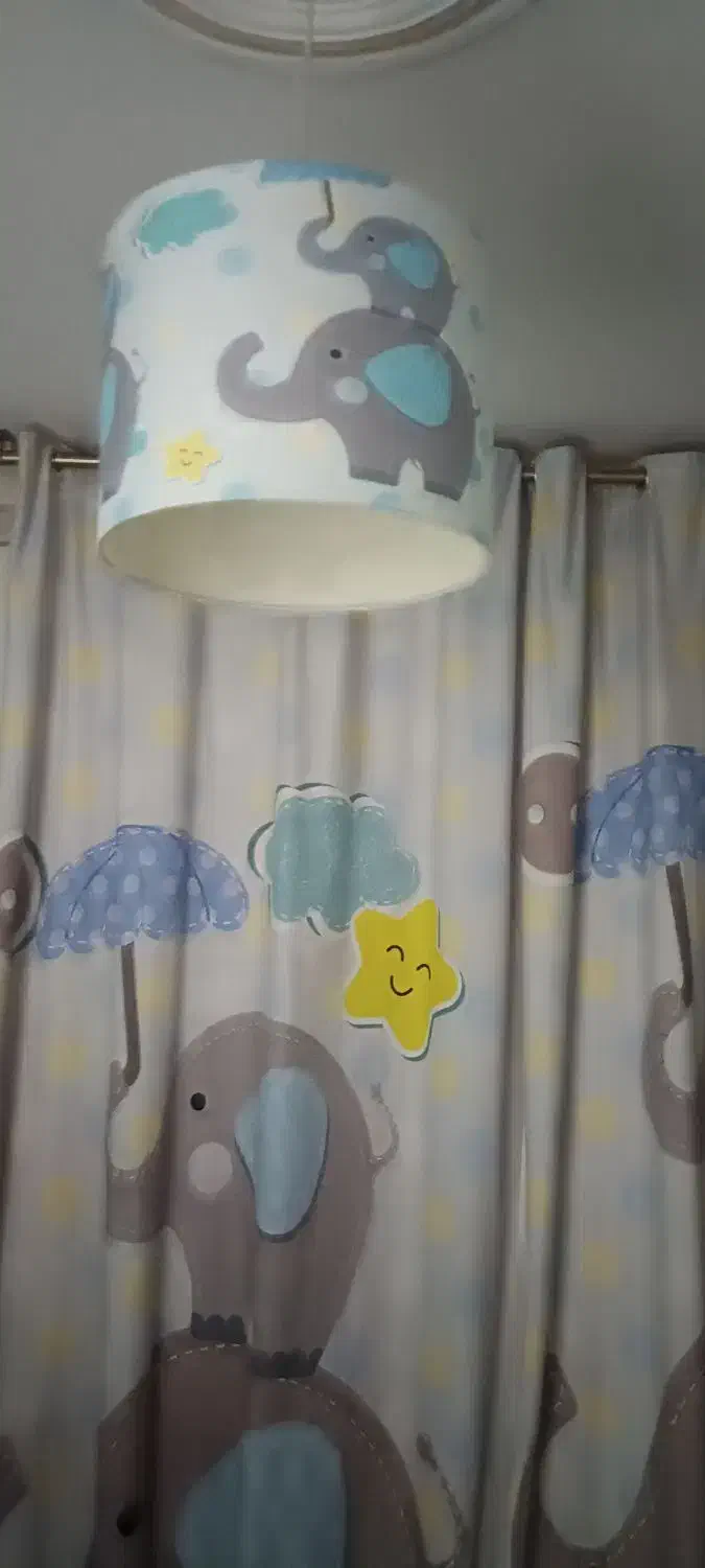 پرده و لوستر و باکس و پشه بند کودک|اسباب و اثاث بچه|تهران, جی|دیوار