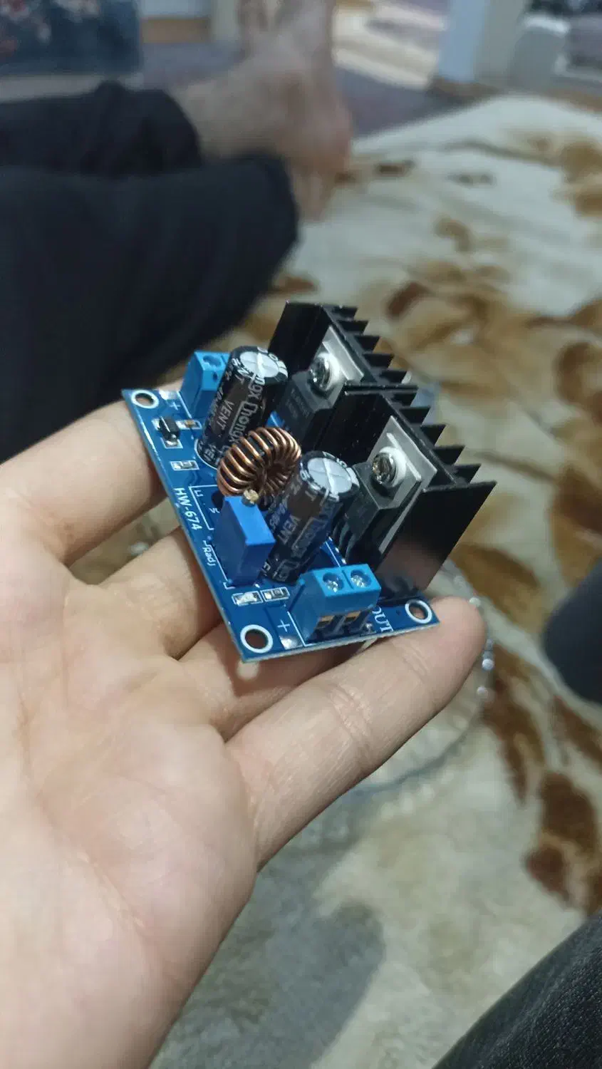 ماژول کاهنده ولتاژ 10 امپر|قطعات و لوازم جانبی رایانه|زنجان, |دیوار