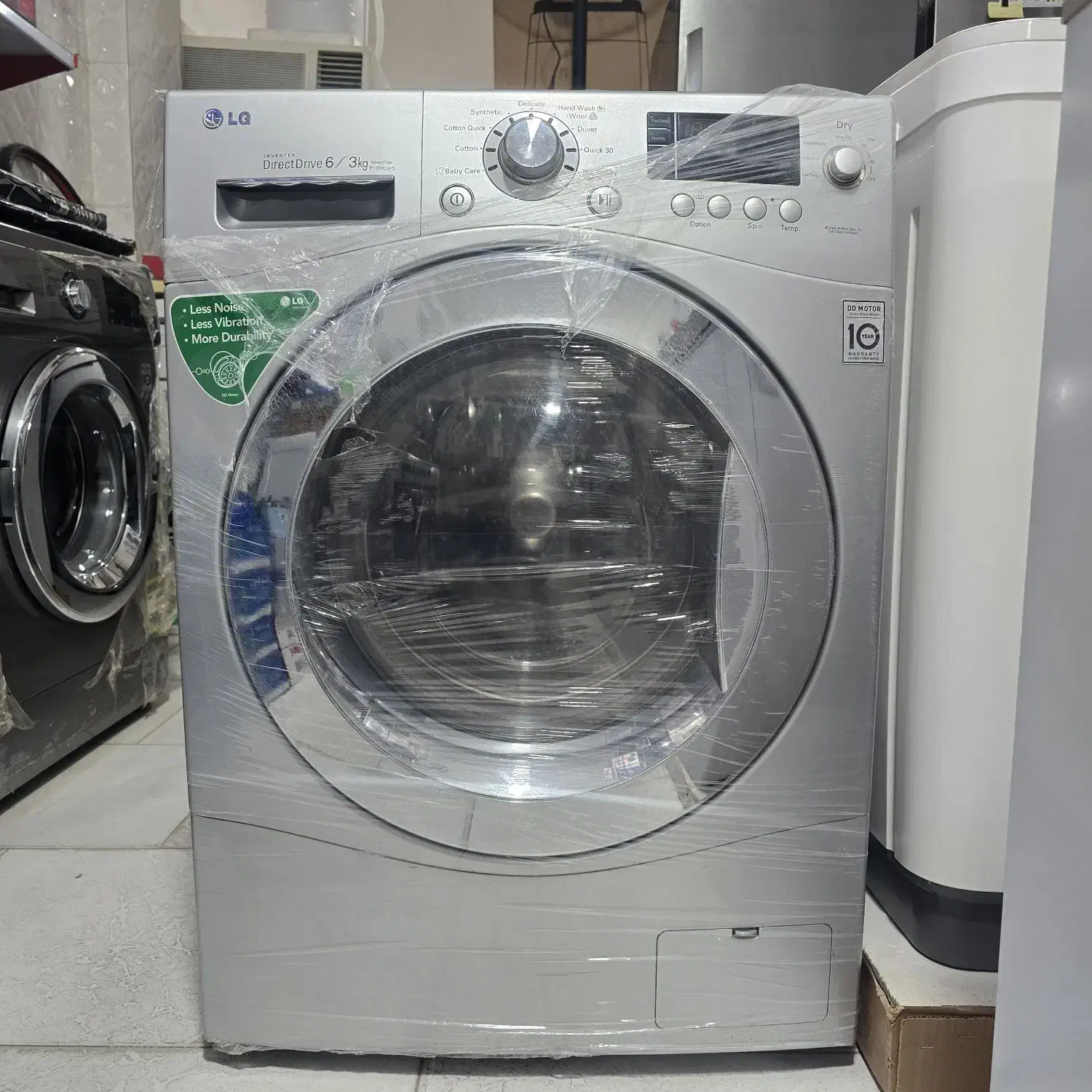 لباسشویی اتومات ۶ کیلو الجی کره در حد نو جنس دبی|ماشین لباسشویی و خشک‌کن لباس|چابهار, |دیوار