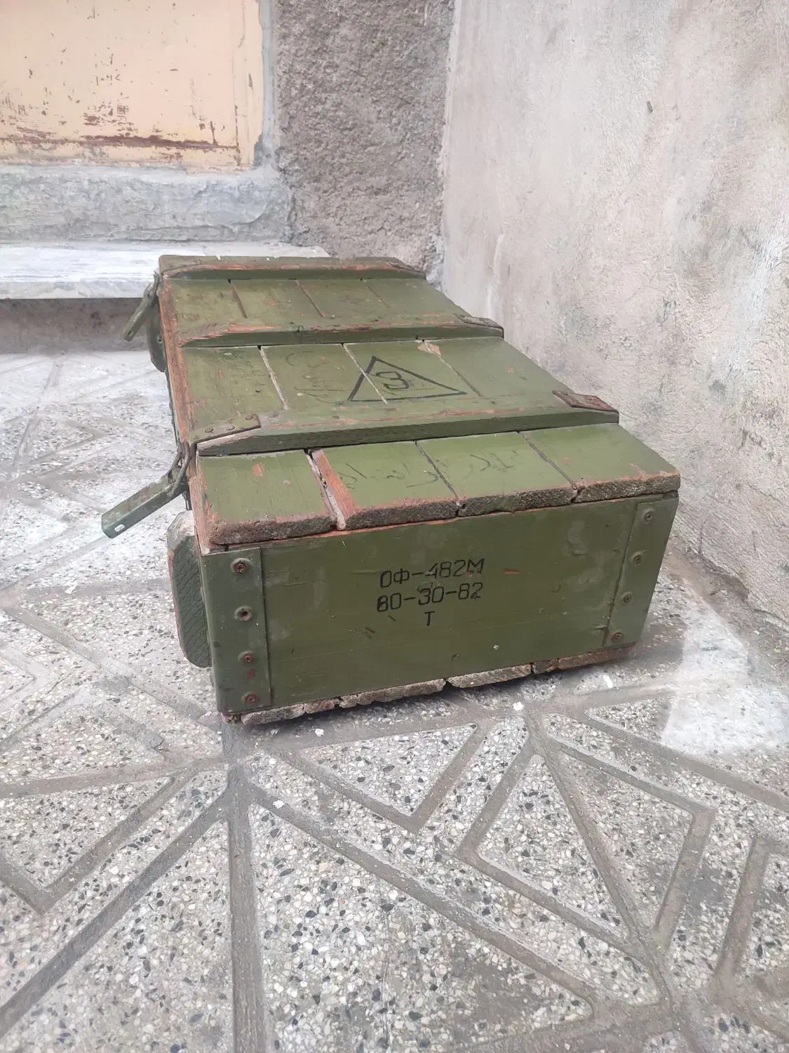 جعبه مهمات اصلی قدیمی|ابزارآلات|ایوان, |دیوار