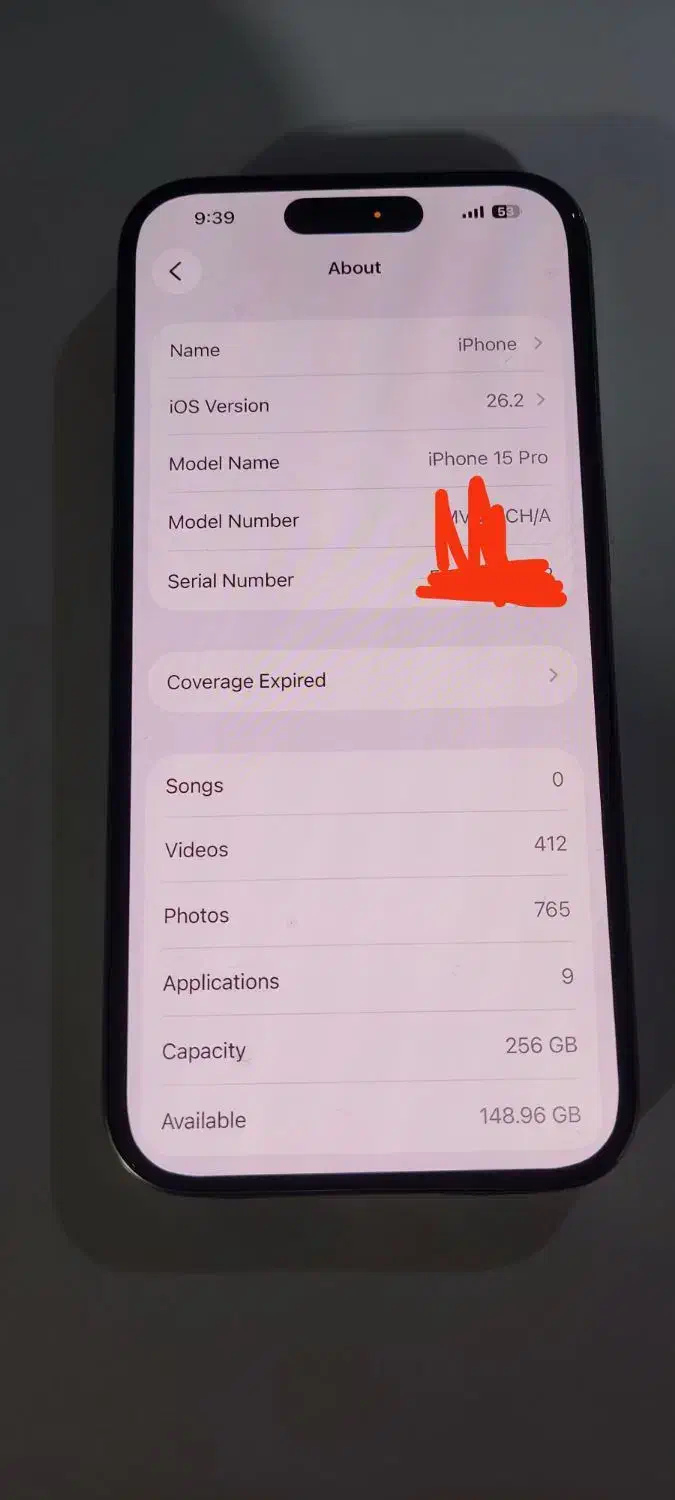 گوشی آیفون 15pro|موبایل|شیراز, سرو|دیوار