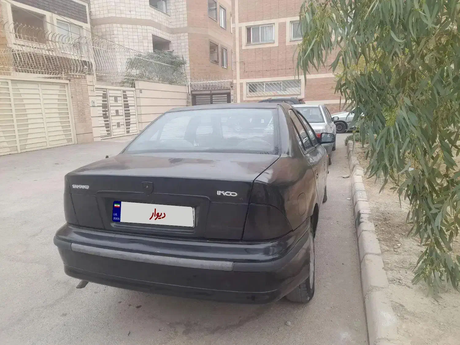 سمند مدل ۸۱ مشکی|خودرو سواری و وانت|اصفهان, بهارستان|دیوار