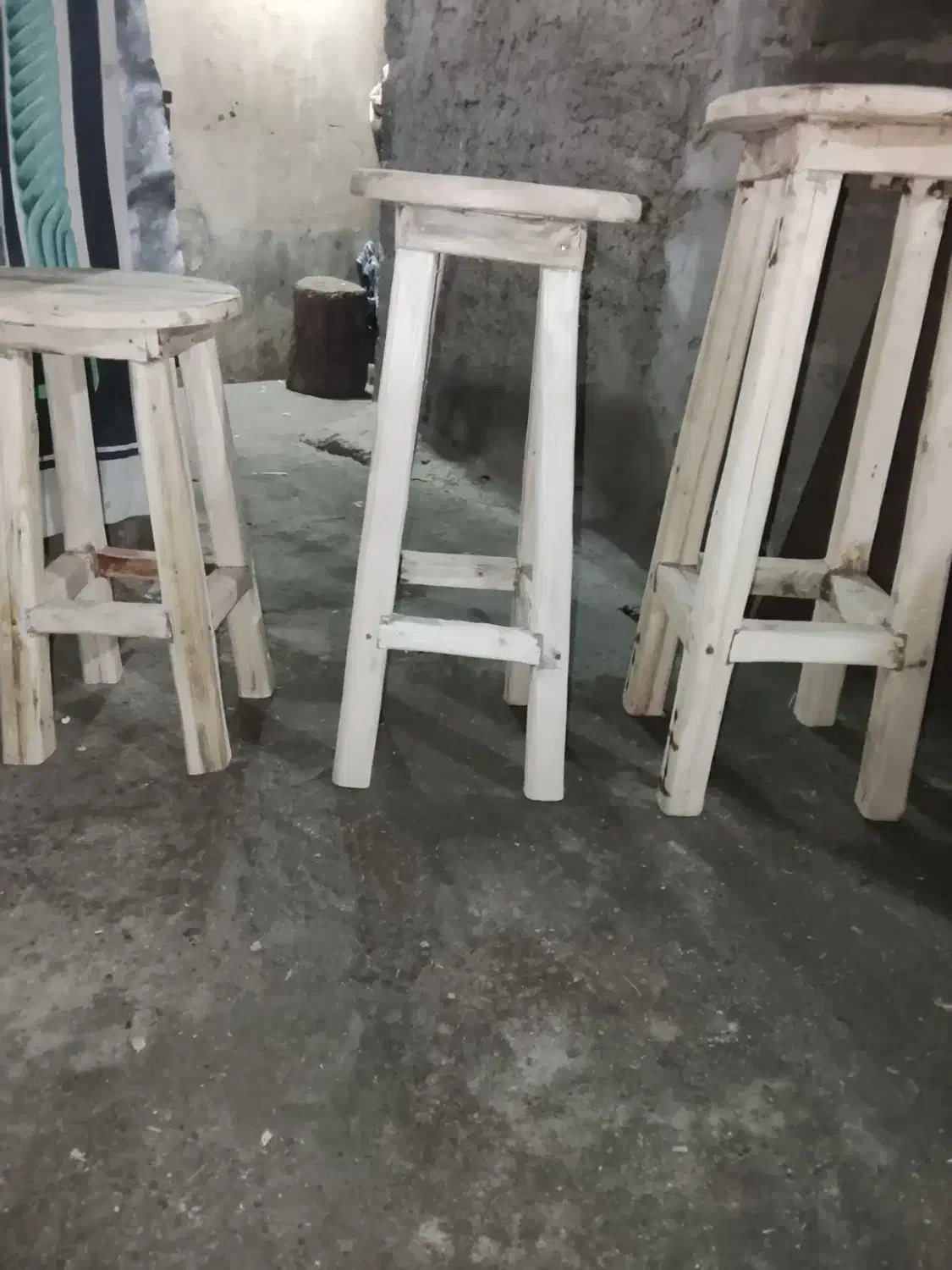 چهارپایه های خوشکل درابعادمتفاوت|صندلی و نیمکت|رودسر, |دیوار