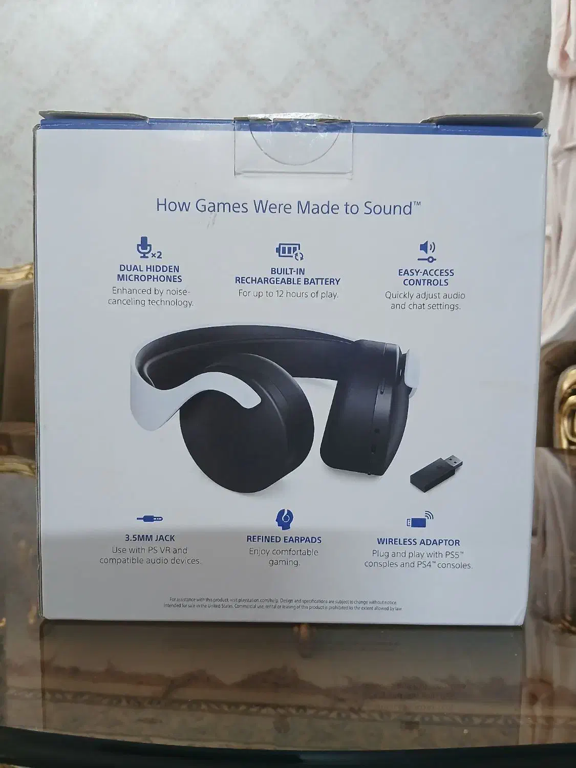 هدست پلی استیشن پالس تری دی pulse 3D|کنسول، بازی ویدئویی و آنلاین|اصفهان, ملکشهر|دیوار