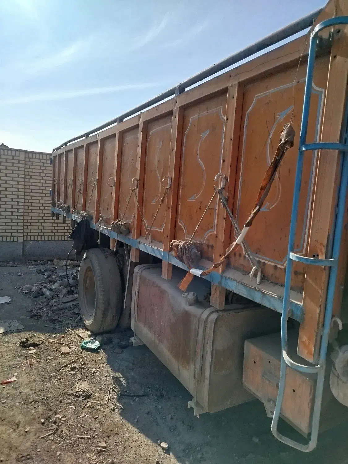 پشتی باری آهنی اتاق تک|خودرو سنگین|اندیشه, پرنیان|دیوار