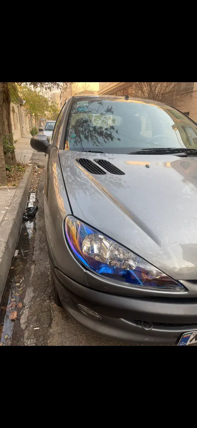 206 خاکستری تیپ ۳ مدل ۹۰|خودرو سواری و وانت|تهران, شهرک پرواز|دیوار