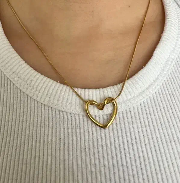 گردنبند قلب دفرمه|بدلیجات|بندر ترکمن, |دیوار