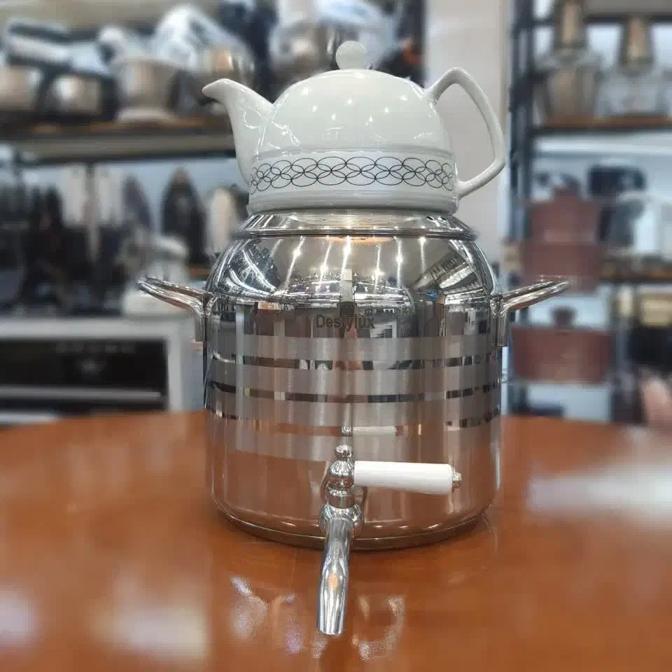 کتری قوری استیل|قوری، کتری، قهوه‌ساز دستی|بهارستان, |دیوار