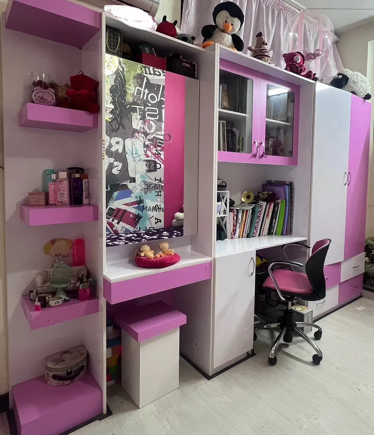 کمد دیواری|جاکفشی، کمد، دراور|اراک, |دیوار