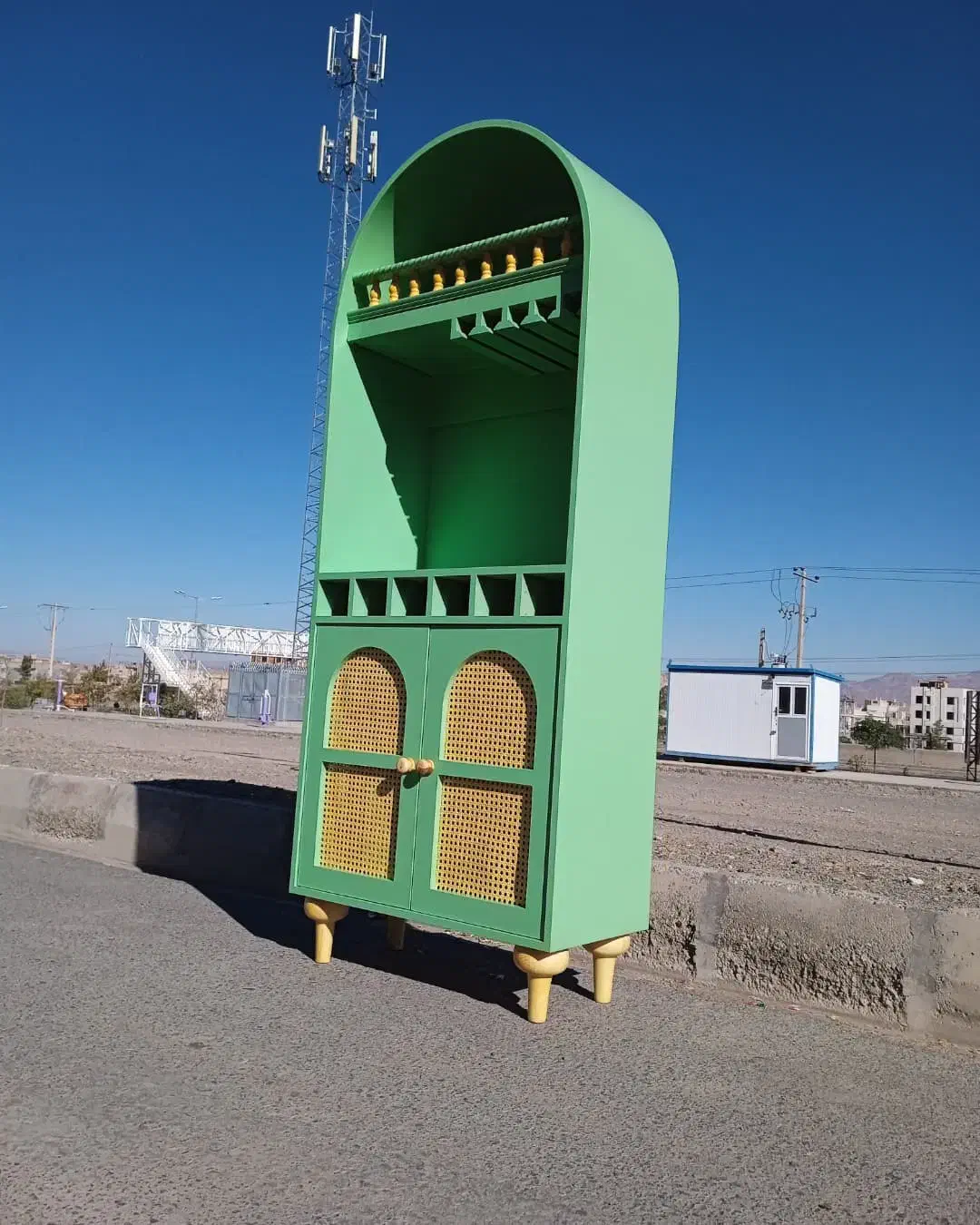 کافه بار.کافیبار.میز بار حصیری|بوفه، ویترین، کنسول|بیرجند, |دیوار