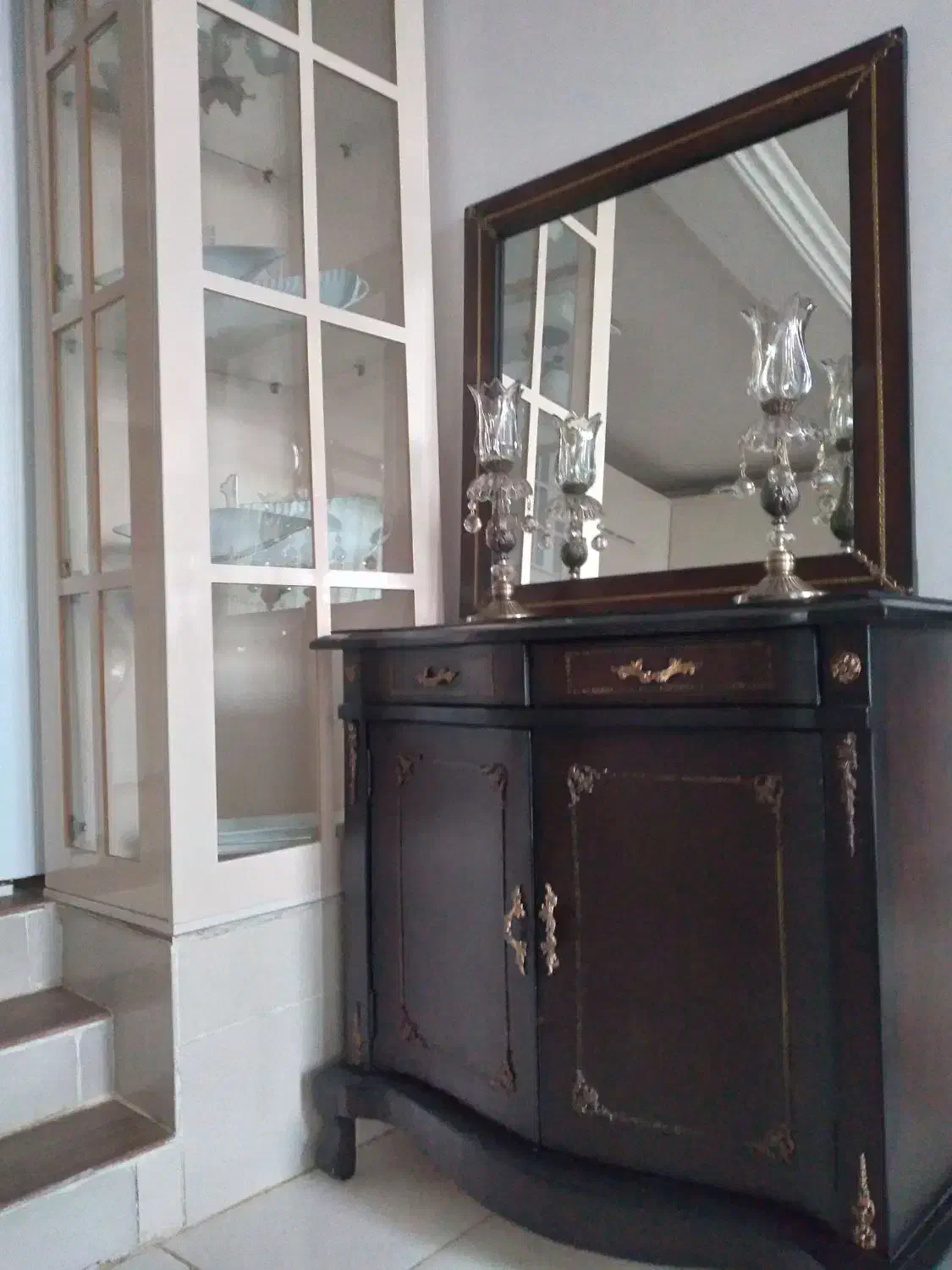 آیینه وکنسول|بوفه، ویترین، کنسول|کرمانشاه, |دیوار