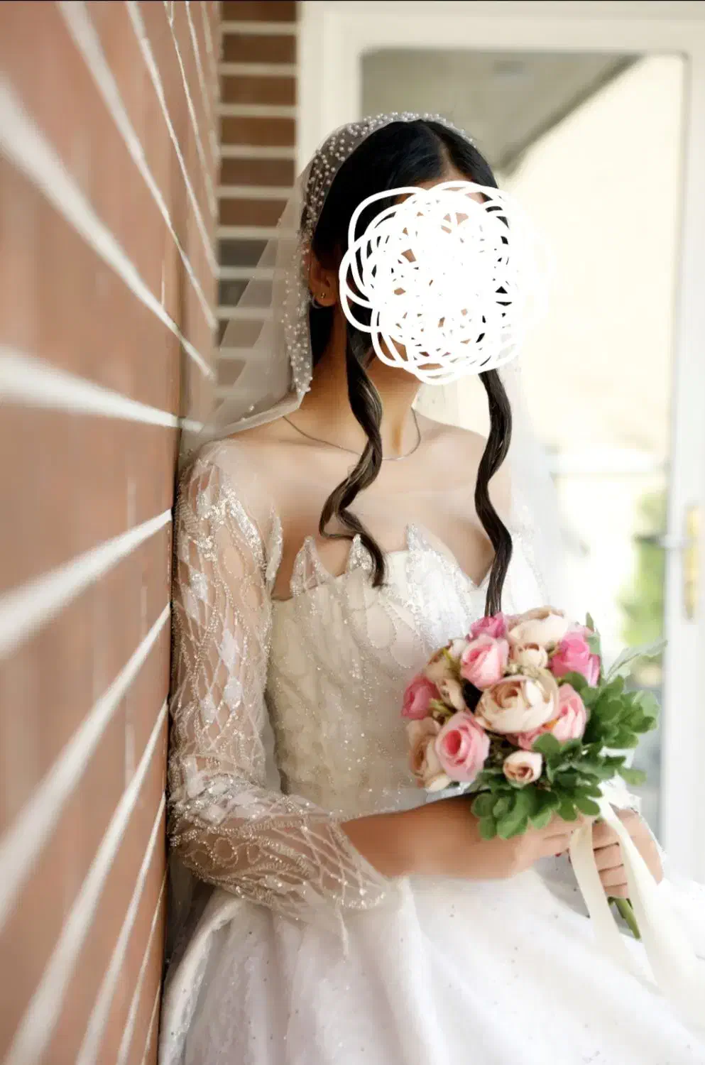 لباس عروس شیک به روزفقط جهت عکاسی۲ساعت پوشیده شده|لباس|چهاردانگه (تهران), |دیوار