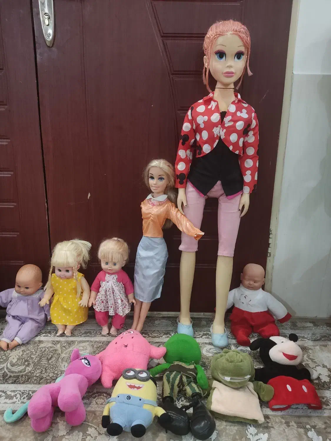 انواع عروسک های خارجی با قیمت استثنایی|اسباببازی بچه|بیرجند, |دیوار