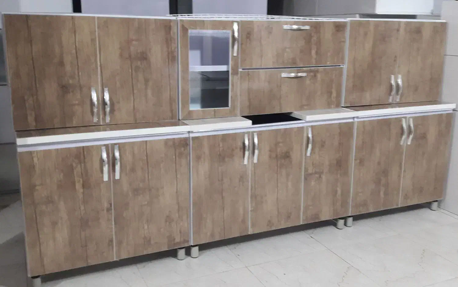 کابینت فلزی پیش ساخته 3متر پایین 3متر بالا آماده|مصالح و تجهیزات ساختمان|تهران, خلیج فارس|دیوار