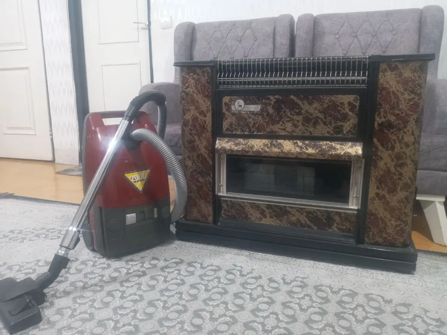 بخاری گازسوز  و جارو برقی|بخاری، هیتر، شومینه|نهاوند, |دیوار