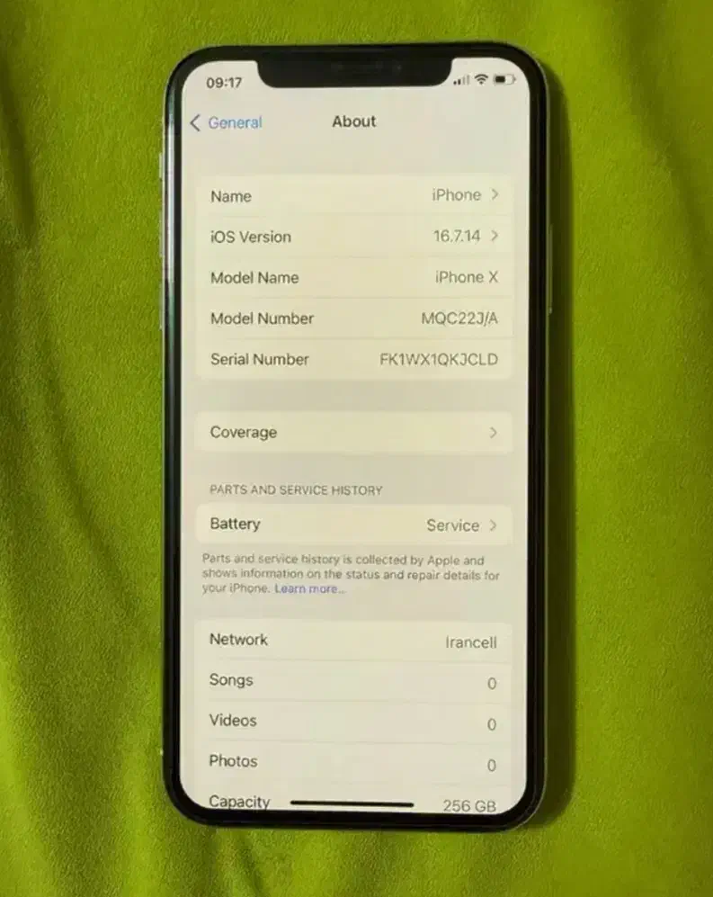 iphone x 256 CH/A|موبایل|تهران, شیخ هادی|دیوار