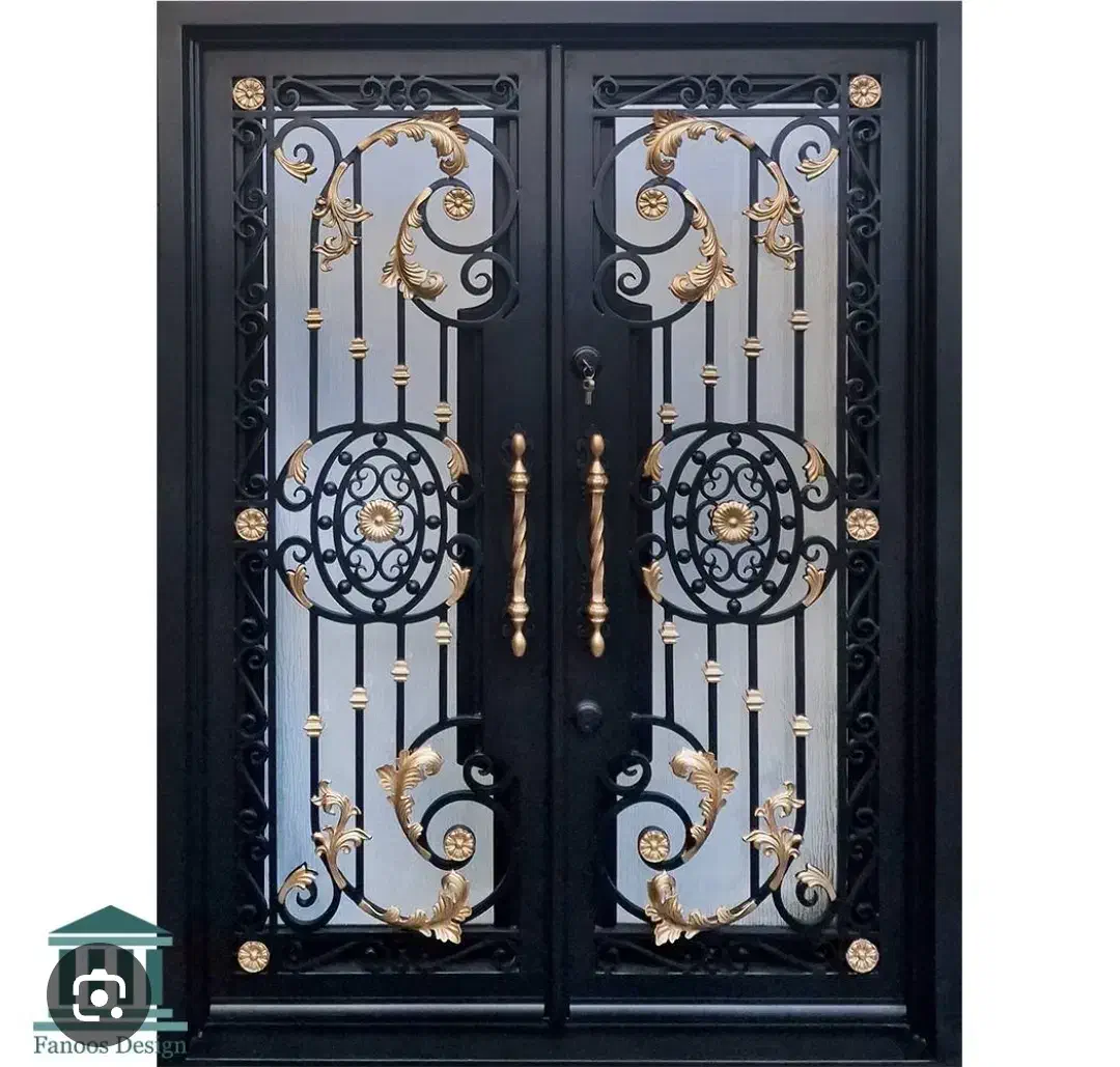 فروش درب اهنی دولنگه هال پذیرایی|مصالح و تجهیزات ساختمان|اهواز, زردشت|دیوار