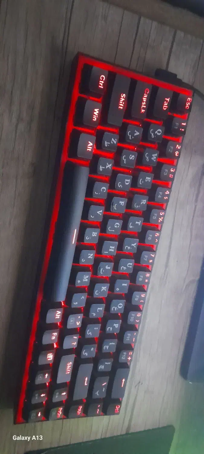 کیبورد مکانیکال رد دراگون k631 با تمام اکسسوری|قطعات و لوازم جانبی رایانه|بندرعباس, |دیوار