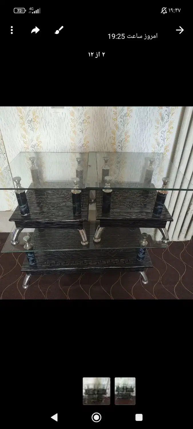 ۴عددعسلی|مبلمان خانگی و میز عسلی|کامیاران, |دیوار