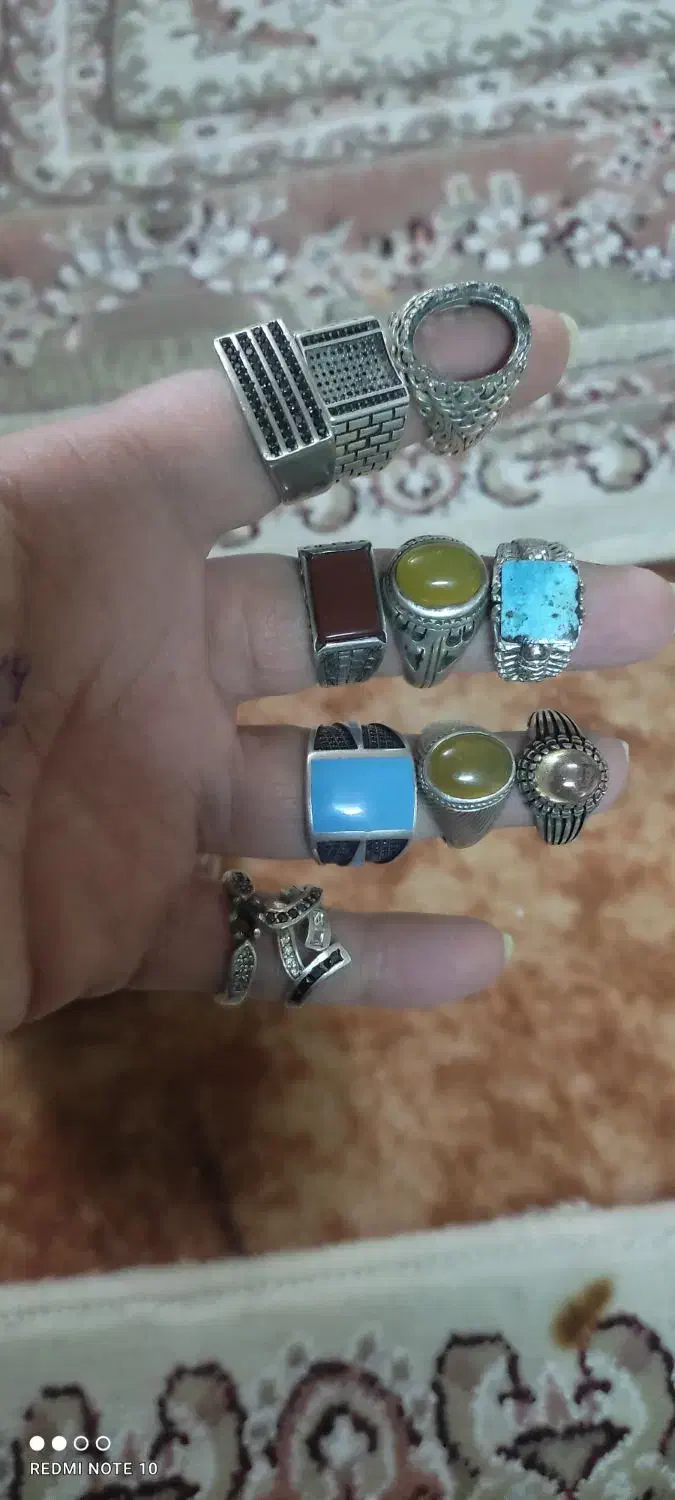 نقره سالم و شکسته کلی|جواهرات|املش, |دیوار