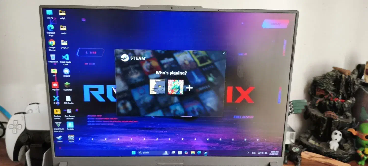 لبتاب راگ استریکس ار تی ایکس 4060 گیمنیگ|رایانه همراه|تهران, ایران|دیوار