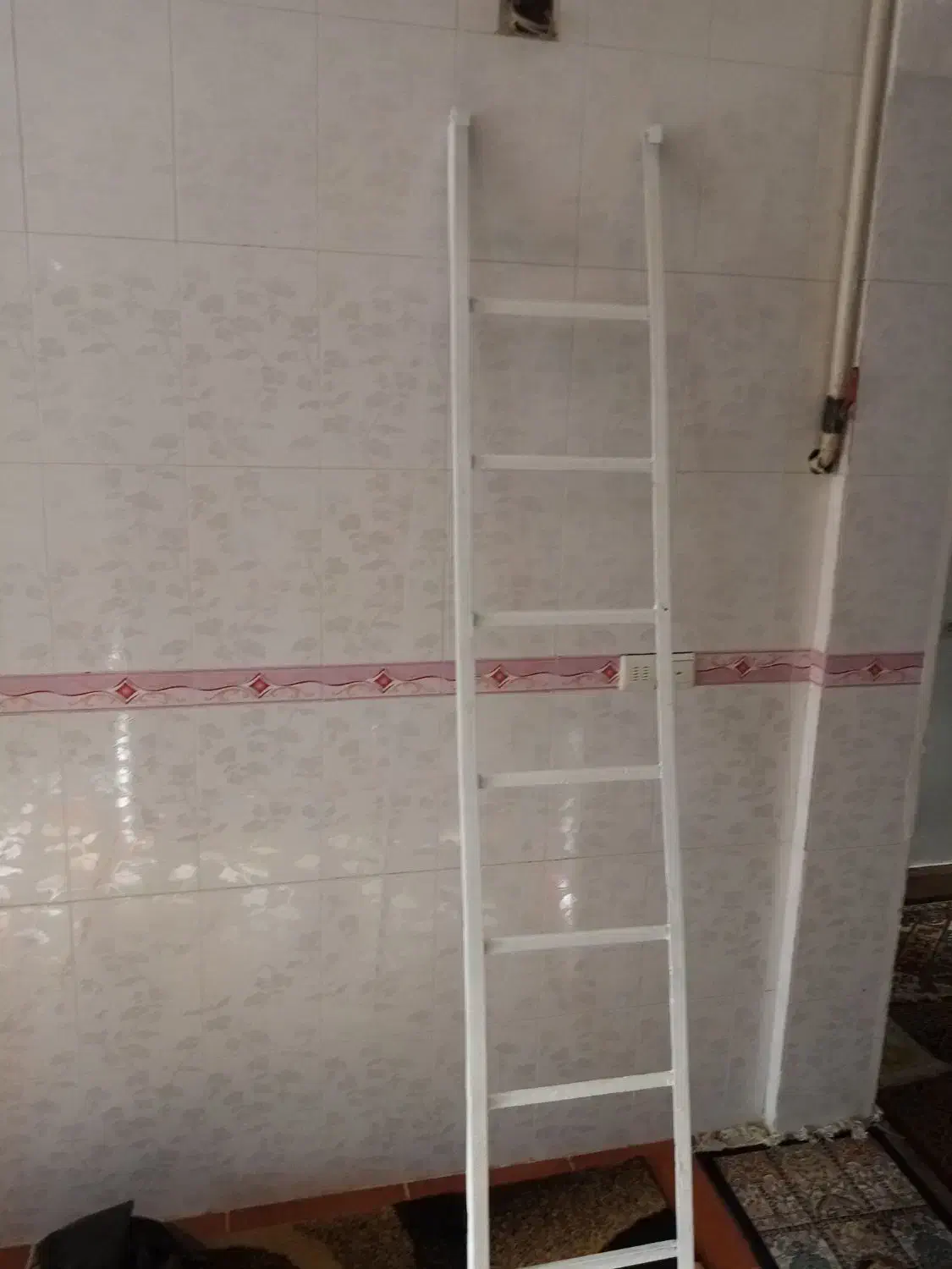 نردبان پله آهنی|ابزارآلات|خرمآباد, |دیوار