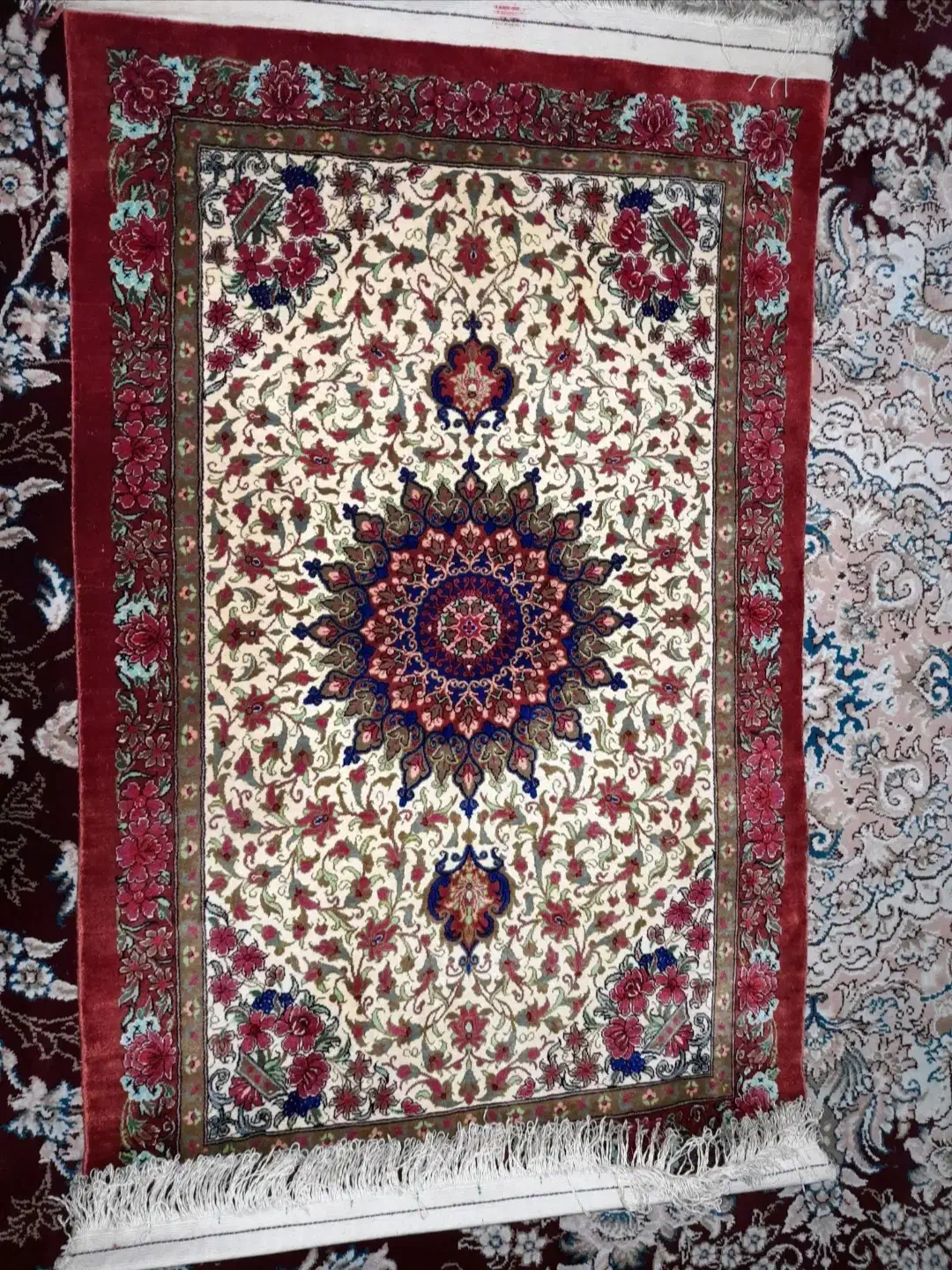 تابلو فرش ابریشم|تابلو فرش|همدان, |دیوار